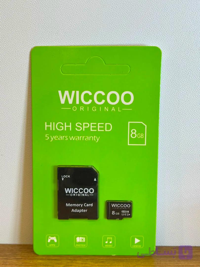 کارت حافظه WICCOO مدل U3 ظرفیت 8گیگابایت