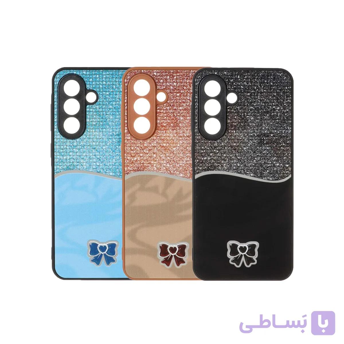 کاور طرح‌دار پاپیونی آینه‌ای Samsung Galaxy A56