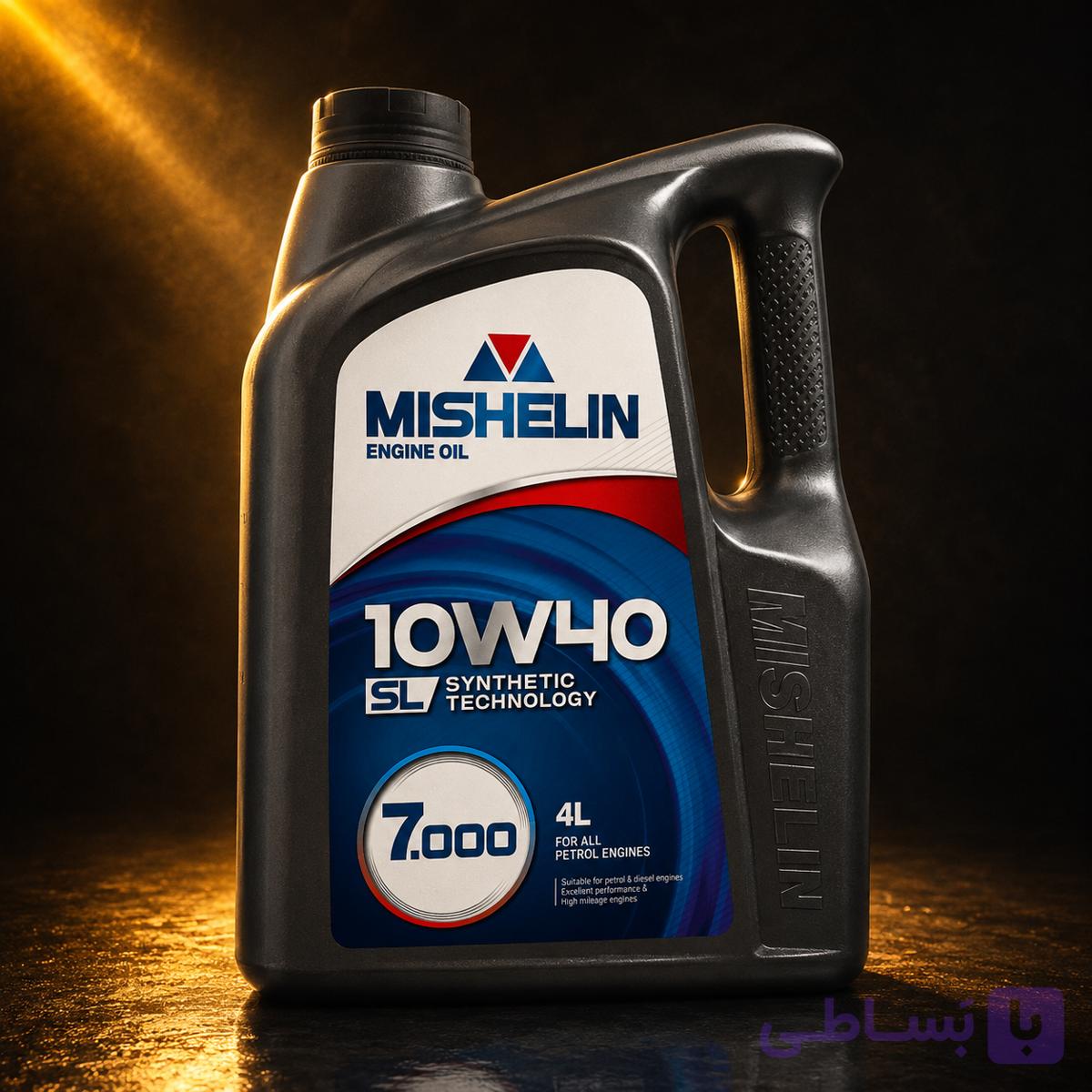 روغن موتور میشلین 10W40 SN چهار لیتری