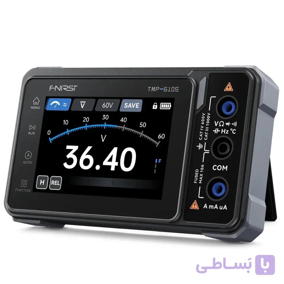 مولتی‌متر سه‌کاره FNIRSI مدل TMP-610S