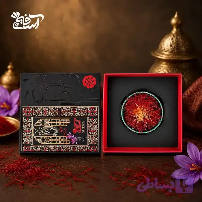 زعفران دختر پیچ بسته بندی خاتم یک مثقال — تصویر 1