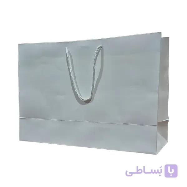 ساک دستی ایندربرد سفید ۲۳۰ گرم سایز ۳۶.۵۲.۱۵