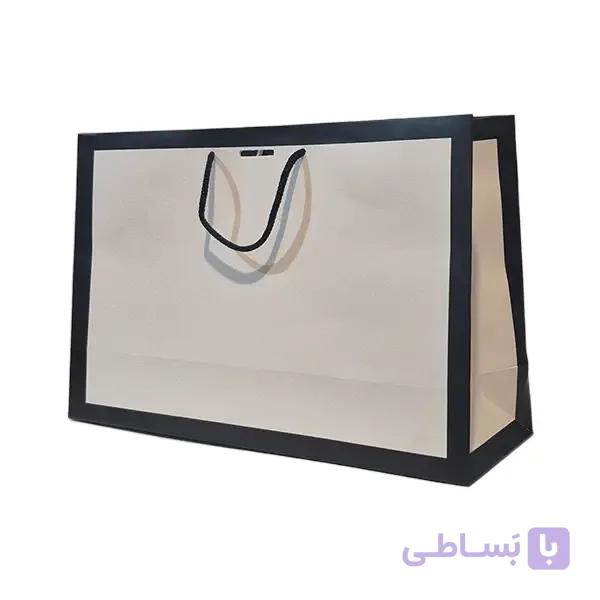 ساک دستی ایندربرد سفید ۲۳۰ گرم سایز ۳۲.۴۴.۱۲