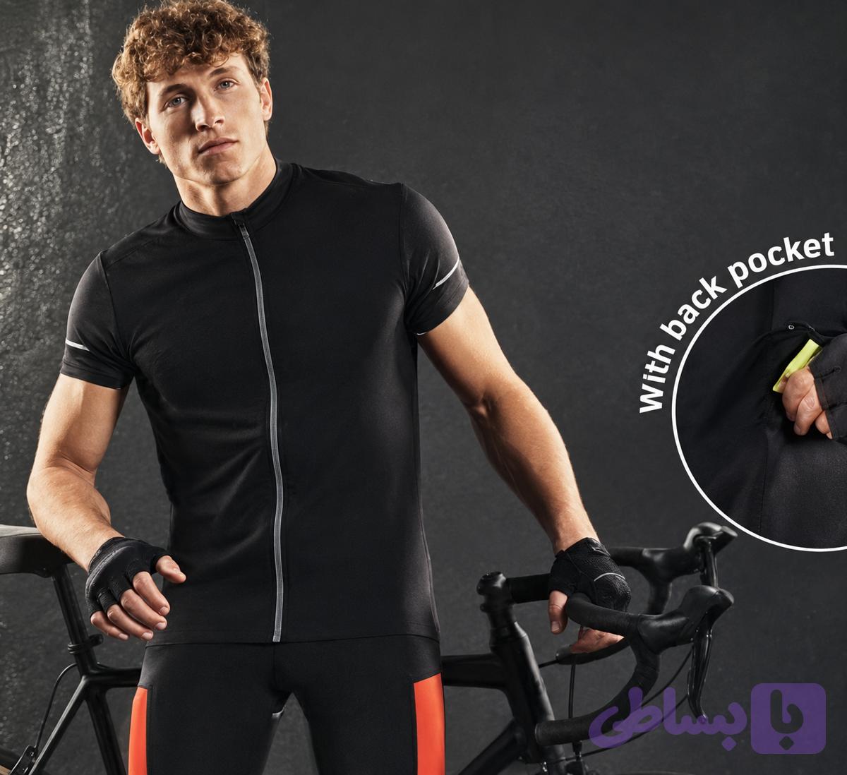 لباس دوچرخه سواری کرویت crivit سبک و خنک کد 504