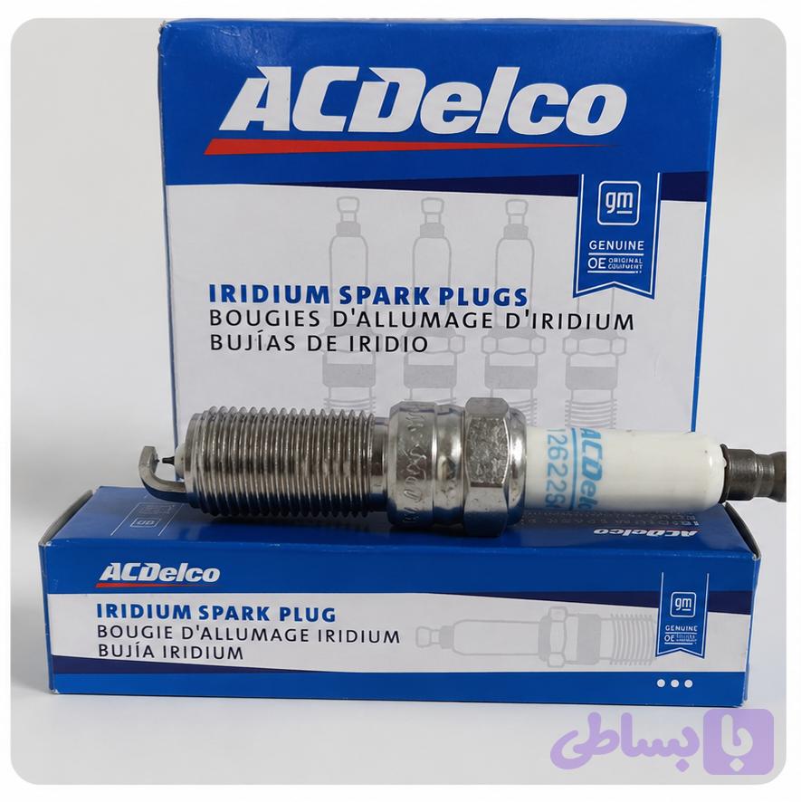 شمع موتور ایریدیومی ای سی دلکو پایه بلند (ACDelco) اصلی
