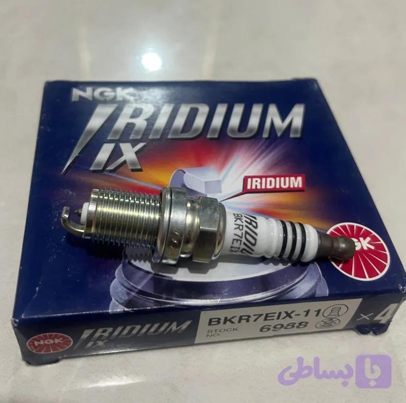 شمع NGK ایریدیوم IX پایه کوتاه