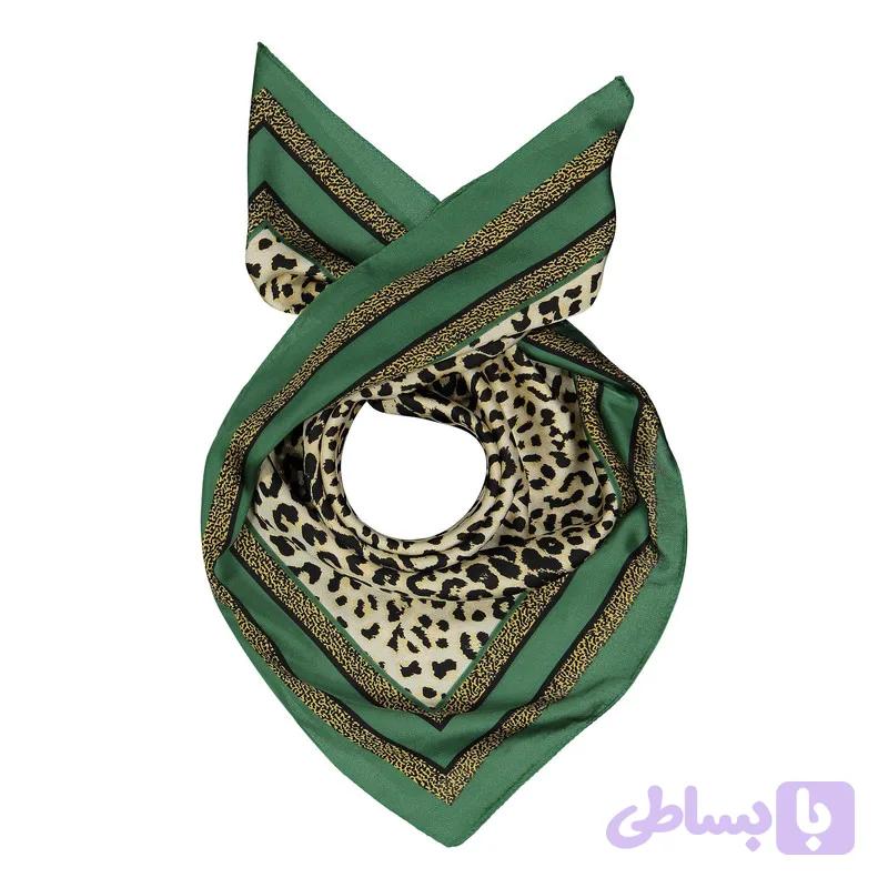 مینی اسکارف ساتن زنانه مدل S-214 با طول و عرض 67×67 سانتی‌متر