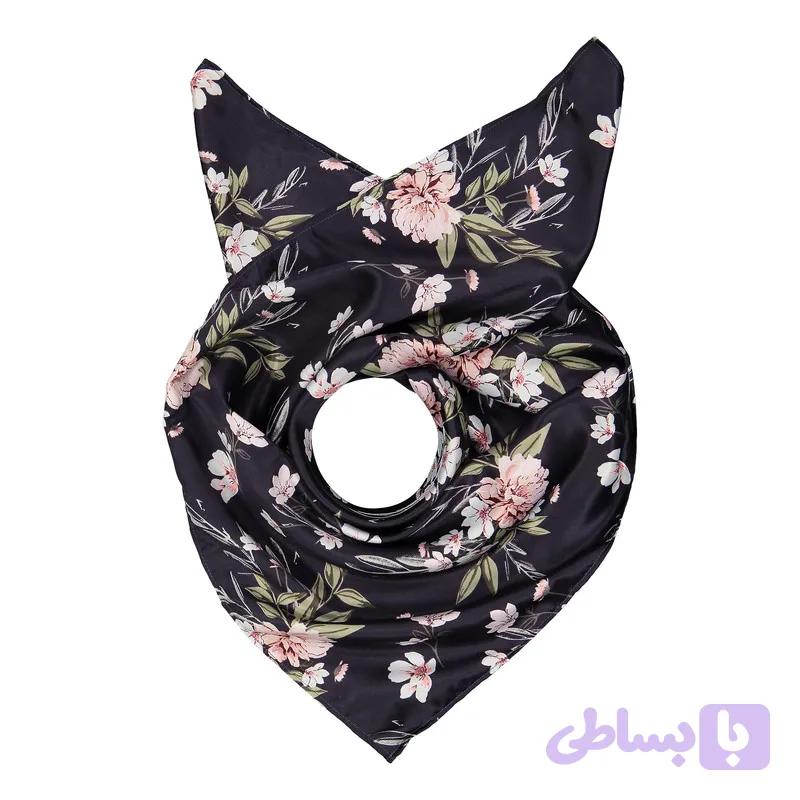 مینی اسکارف ساتن زنانه مدل S-210 با طول و عرض 68×68 سانتی‌متر