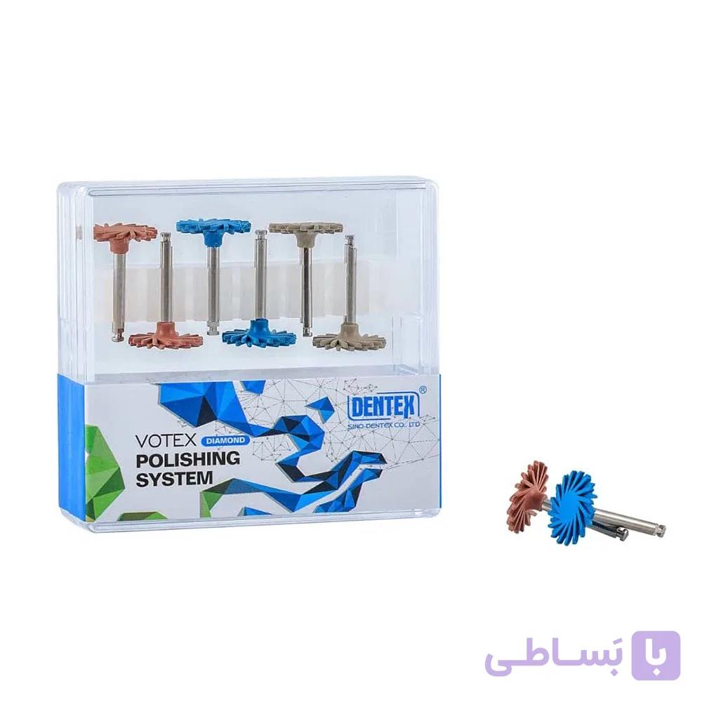 کیت دیسک خورشیدی پرداخت کامپوزیت 2 رنگ دنتکس Dentex