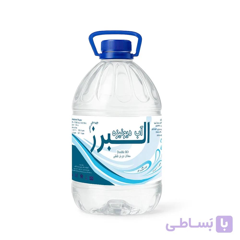 آب مقطر دیونیزه البرز 100 پالت (عمده)