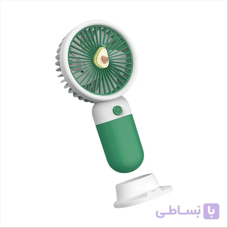 پنکه همراه شارژی مدل آواکادو