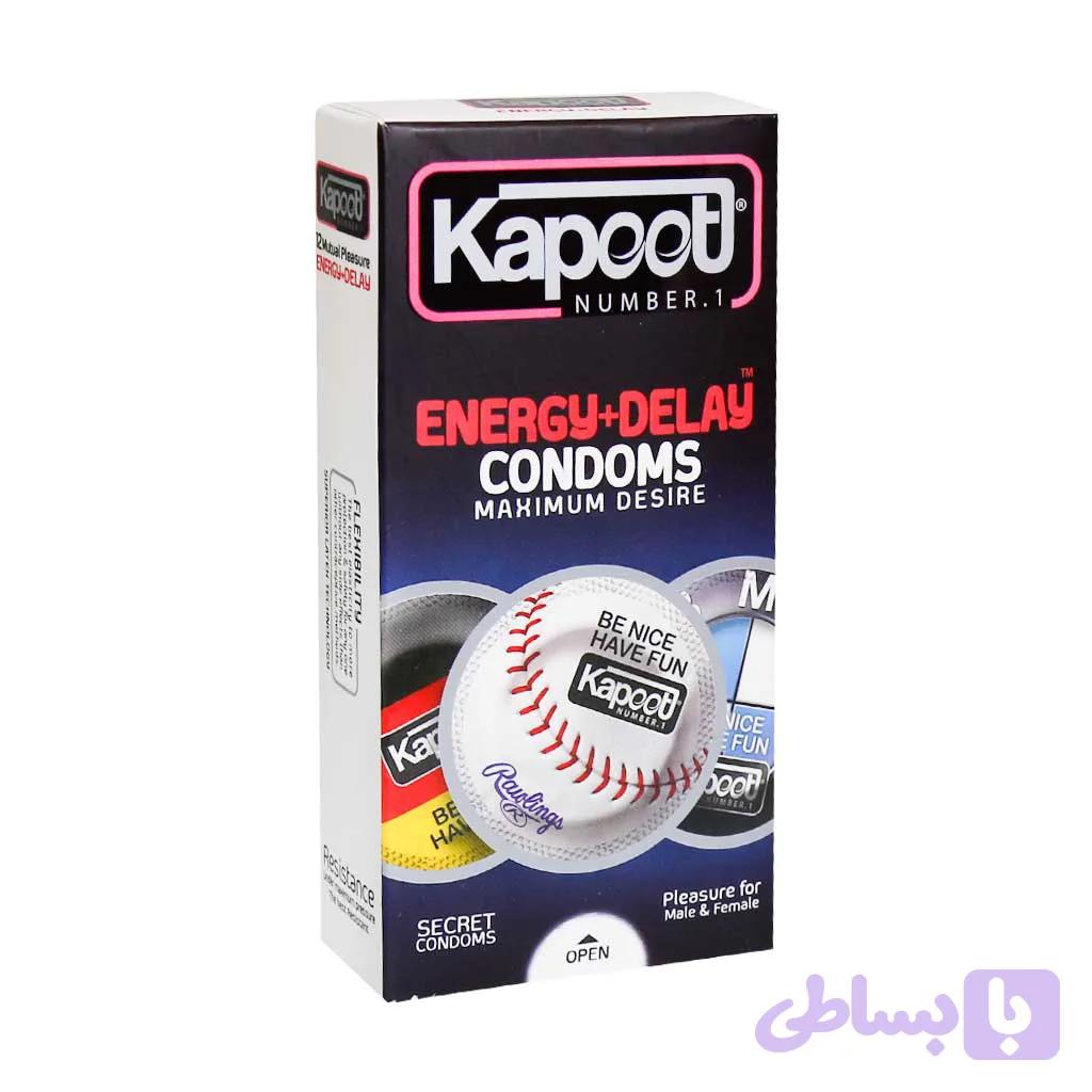کاندوم انرژی‌ زا و تاخیری کاپوت ۱۲ عددی (Energy Delay) | شبکده