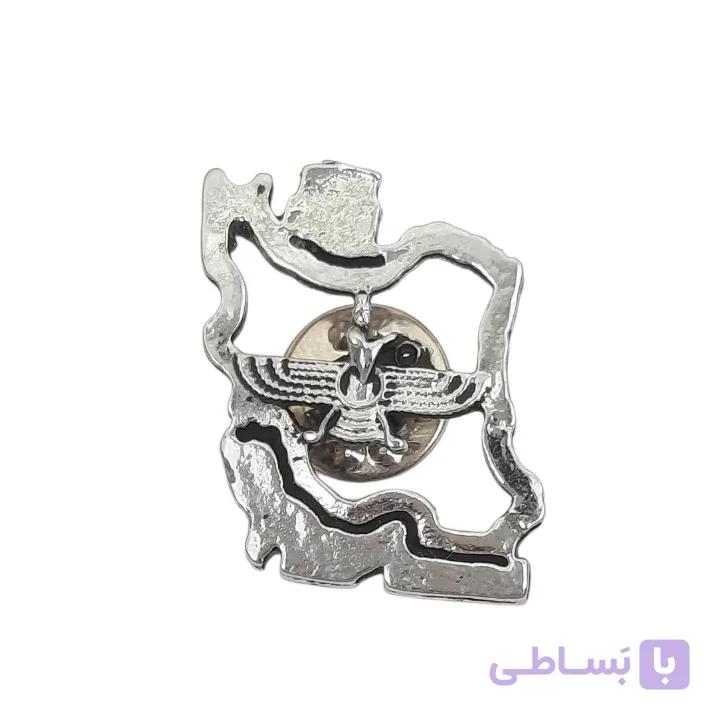 سنجاق سینه ایران و فروهر کد g148 — تصویر 1