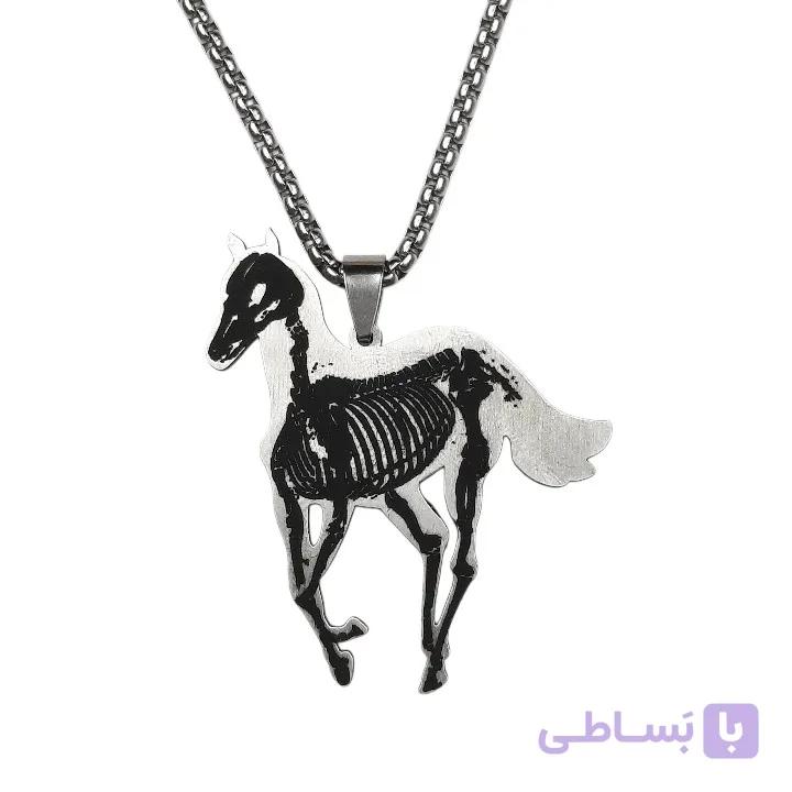 گردنبند دفتونز وایت پونی کد sp763 — تصویر 1