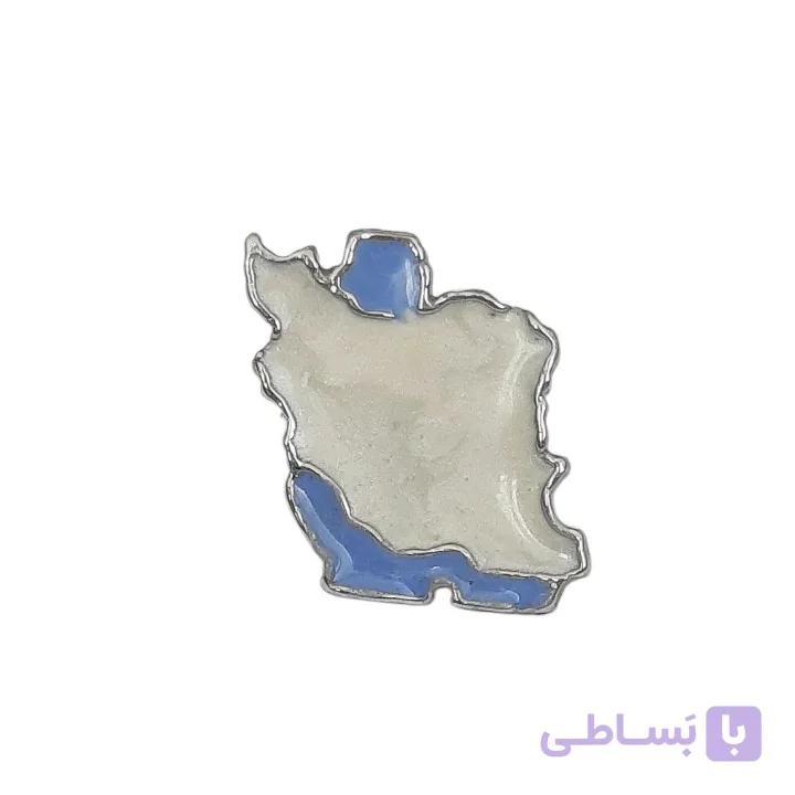 سنجاق سینه نقشه ایران کد g151 — تصویر 1