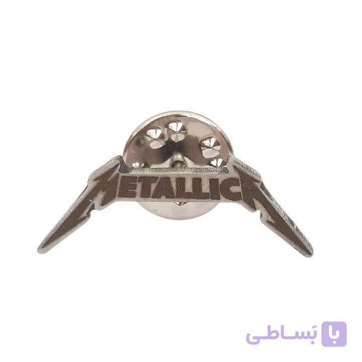 سنجاق سینه متالیکا کد g143 — تصویر 1