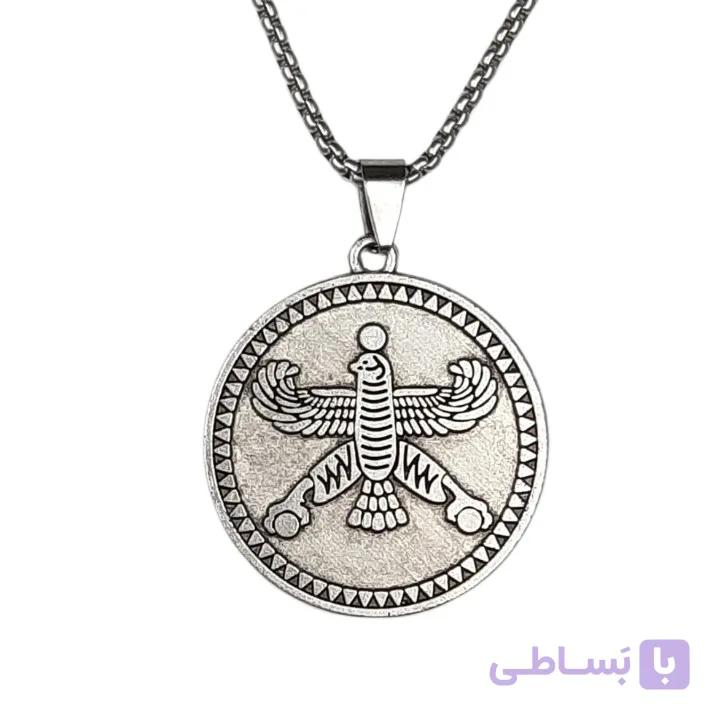 گردنبند پرچم شهباز کد g821 — تصویر 1