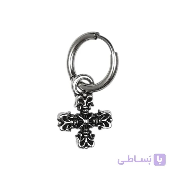 پیرسینگ گوش طرح کروم هارتز کد c94 — تصویر 1