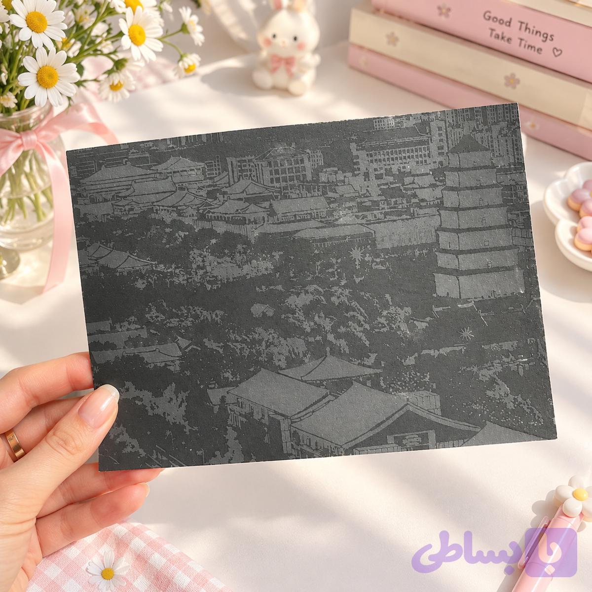 نقاشی خراشیدنی (اسکرچ برد) — تصویر 1