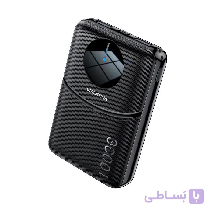 پاوربانک 22.5W وی آی پلاتینا VIPLATINA VP19 ظرفیت 10000 میلی آمپر ساعت — تصویر 1