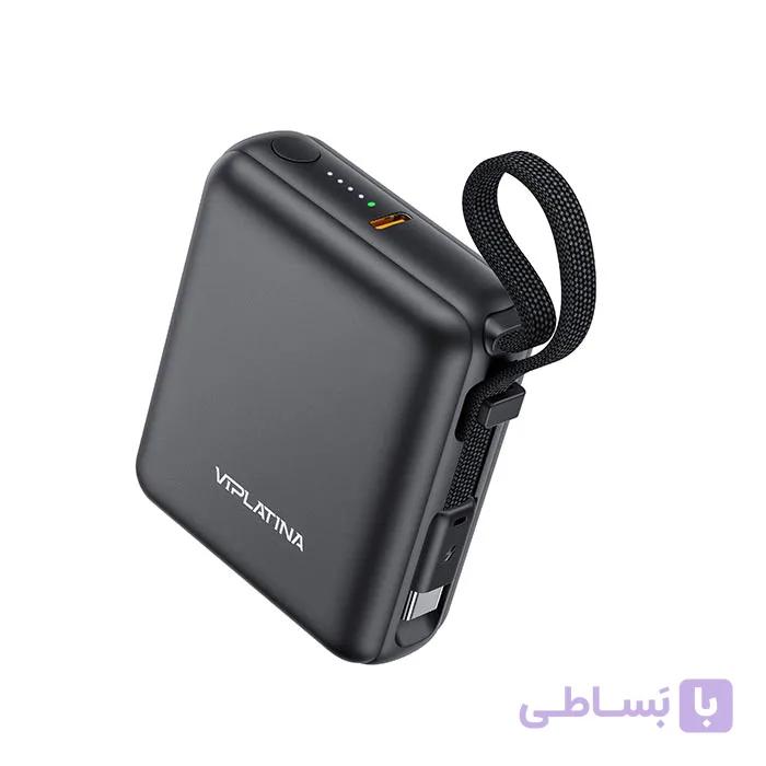 پاوربانک 20W وی آی پلاتینا VIPLATINA VP20 ظرفیت 10000 میلی آمپر ساعت — تصویر 1