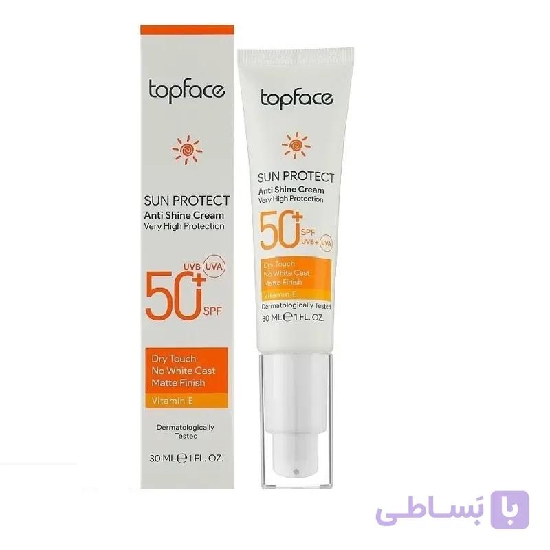 ضد آفتاب تاپ فیس 30 میل با SPF50