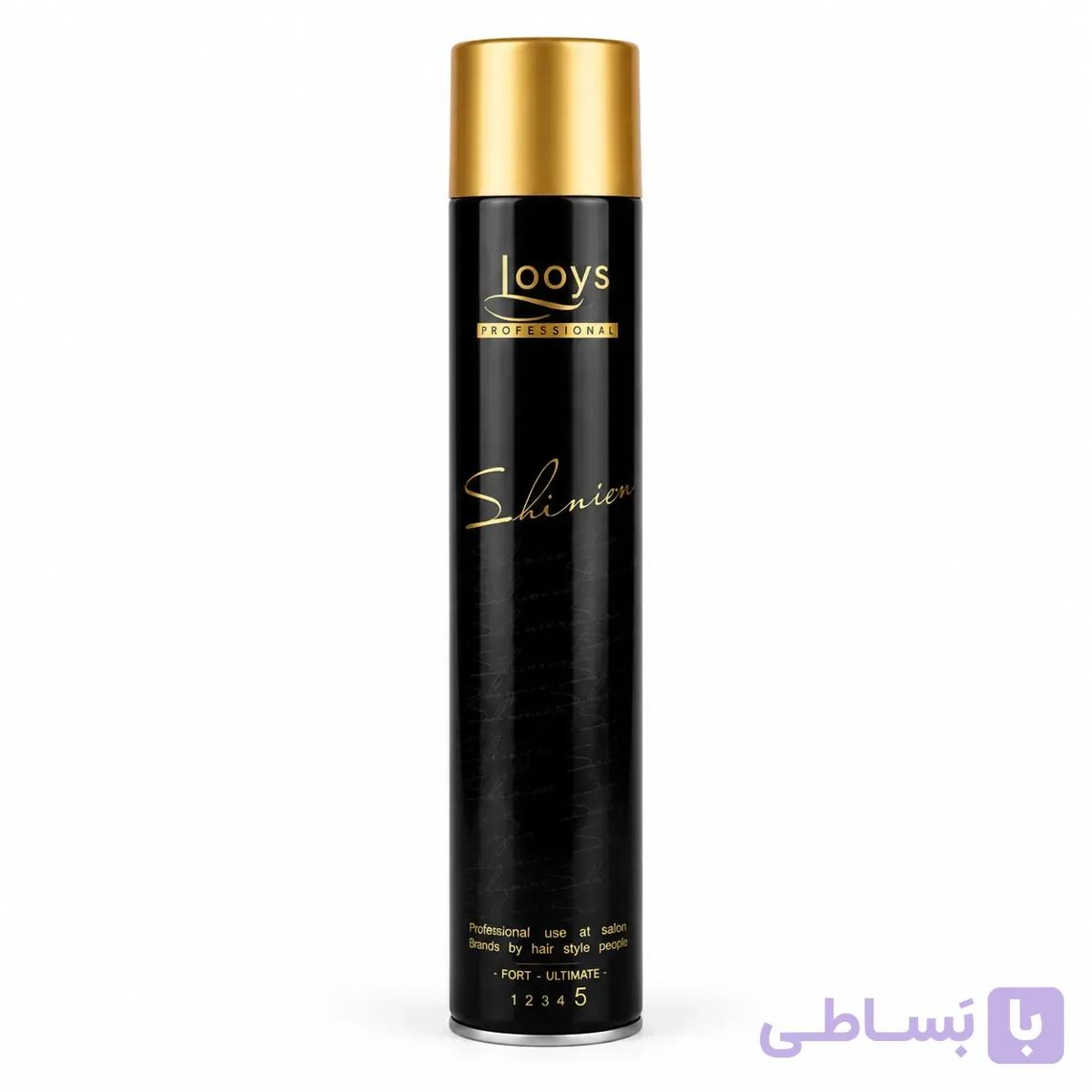 اسپری نگهدارنده حالت مو لویز مخصوص شینیون مدل Shinion Fort Ultimate حجم 500 میلی لیتر