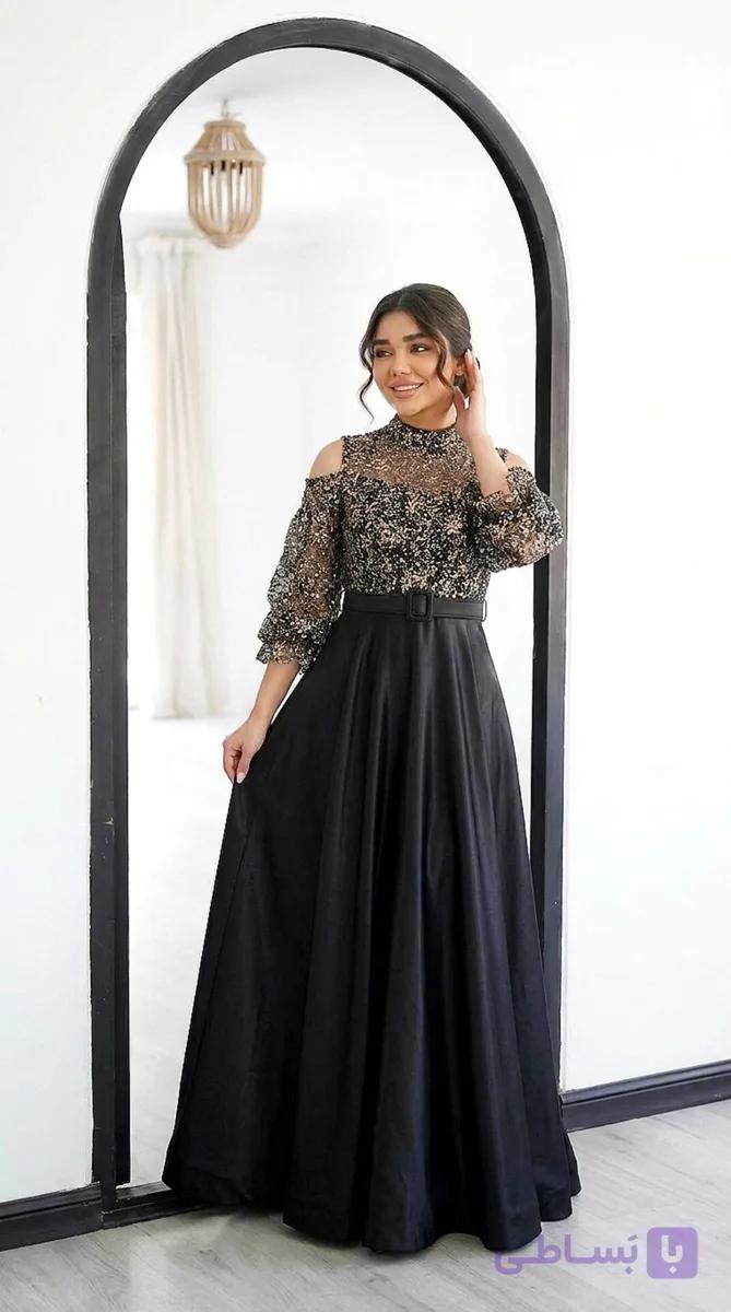 لباس مجلسی زنانه مدل پروانه — تصویر 1