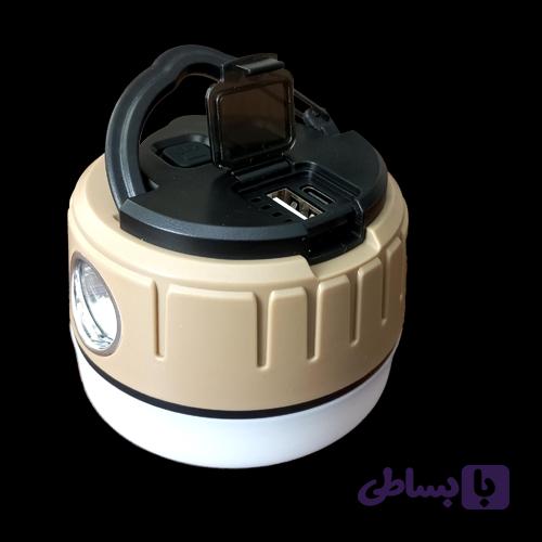 چراغ کمپینگ X-6606 – چراغ آویز با قابلیت پاوربانک — تصویر 1