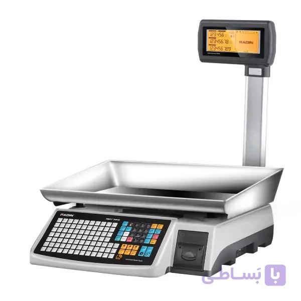 ترازوی پرینتردار رادین مدل Next B Basic LAN 70Kg — تصویر 1