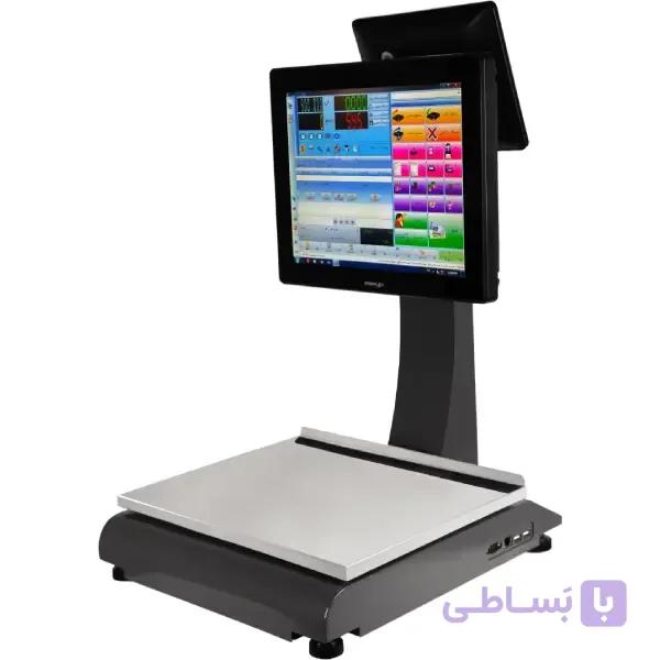 صندوق ترازو پوز اسکیل کارا 2000 posiflex pos scale j3615-8g ram-128ssd — تصویر 1