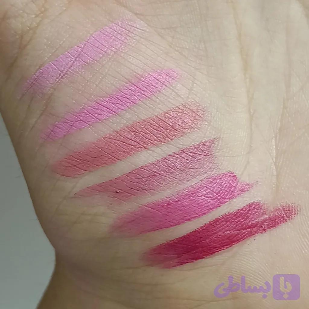 پالت رژلب مینی صورتی — تصویر 1