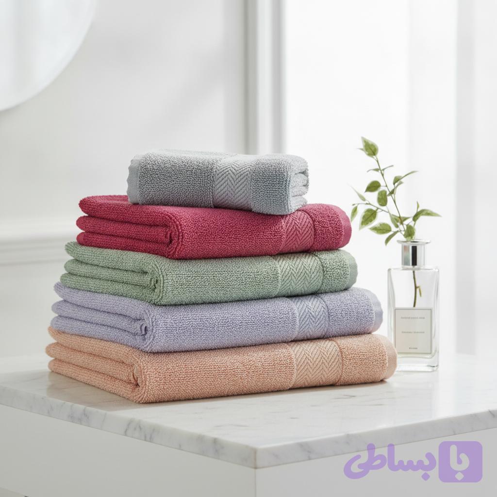 حوله دستی پنبه‌ای