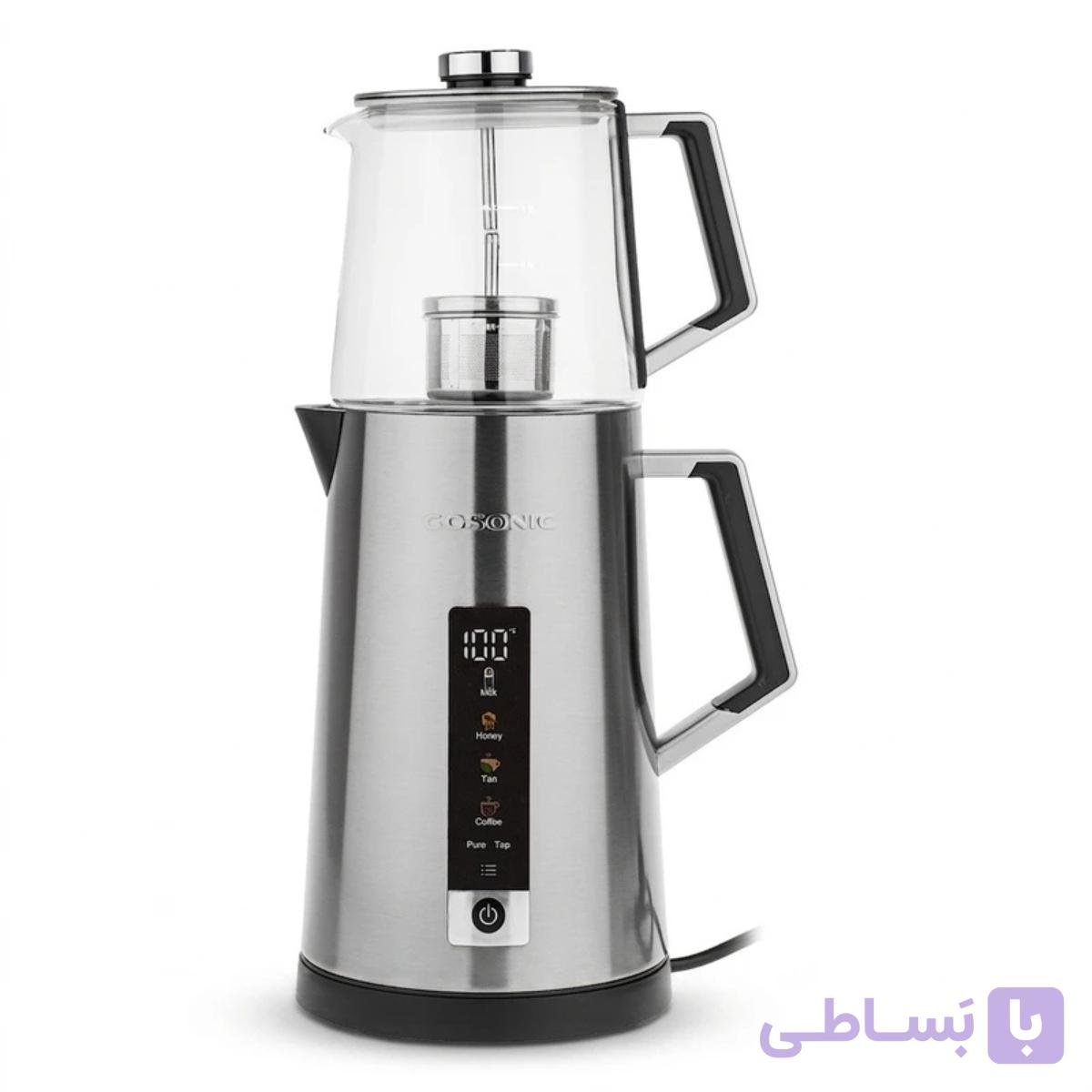 چای ساز روی هم گوسونیک مدل GST-781 — تصویر 1