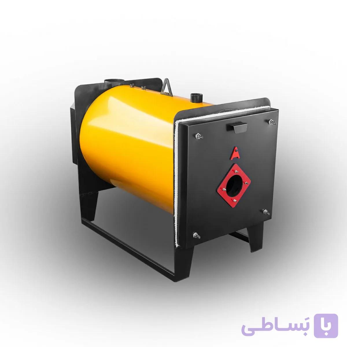 دیگ آبگرم موتورخانه ای فولادی 120000 آراز صنعت مدل B120s