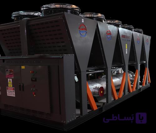 چیلر تراکمی هواخنک اسکرال 120 تن تبریدجهان تهویه