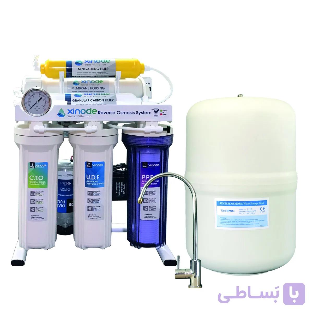 دستگاه تصفیه آب زینود مدل ATS105HB