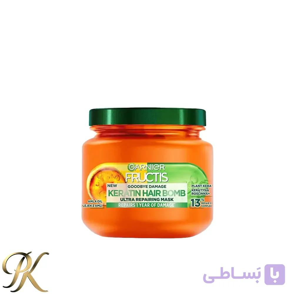 ماسک مو کراتین گارنیر مدل Goodbye Damage ترمیم کننده موهای آسیب دیده — تصویر 1