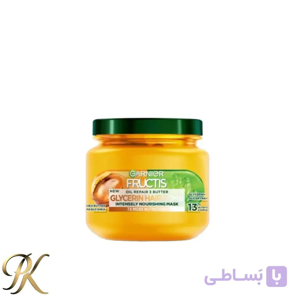 ماسک مو ترمیم‌ کننده و مغذی گارنیر فروکتیس مدل Oil Repair 3 Butter — تصویر 1