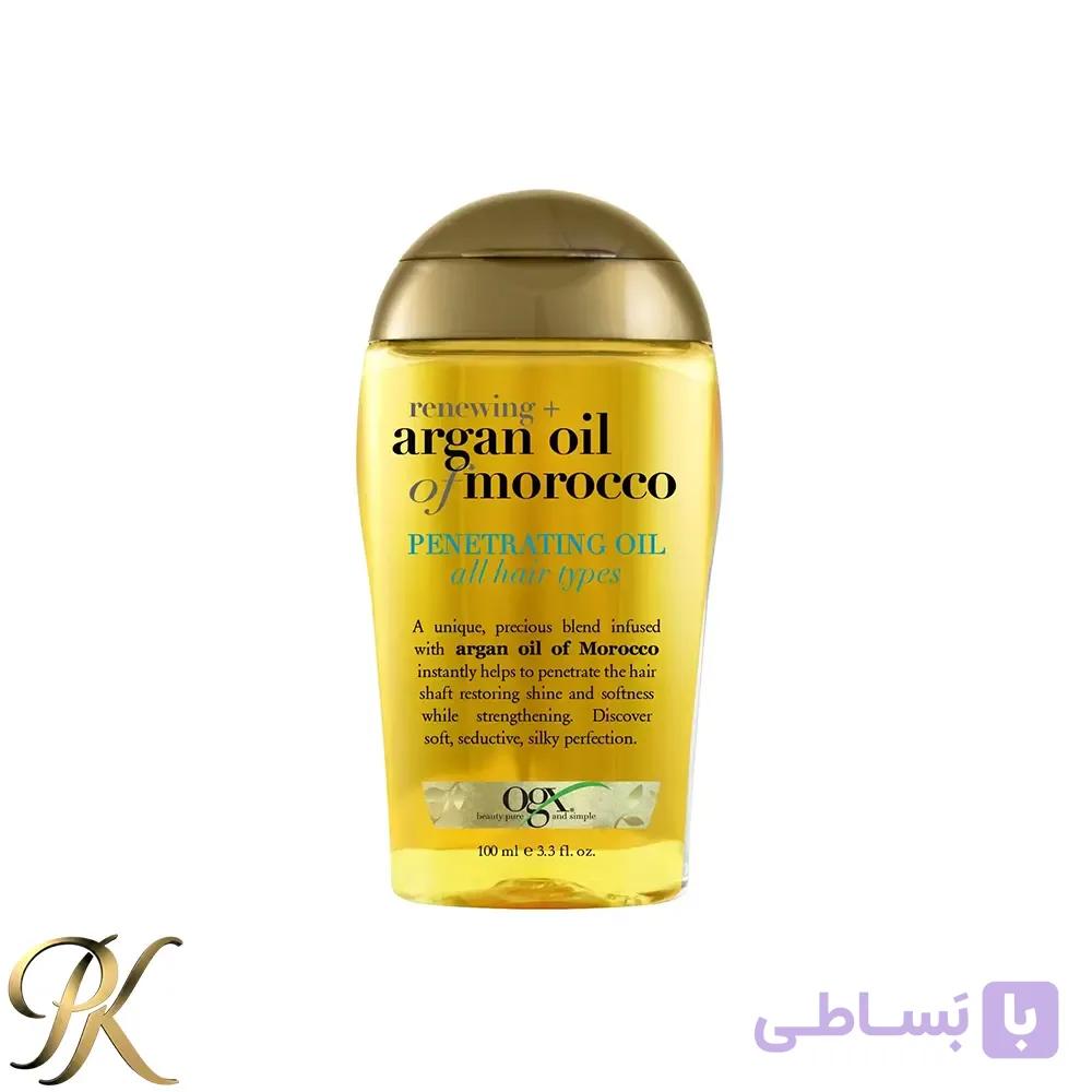 روغن آرگان اوجی ایکس مخصوص انواع مو — تصویر 1