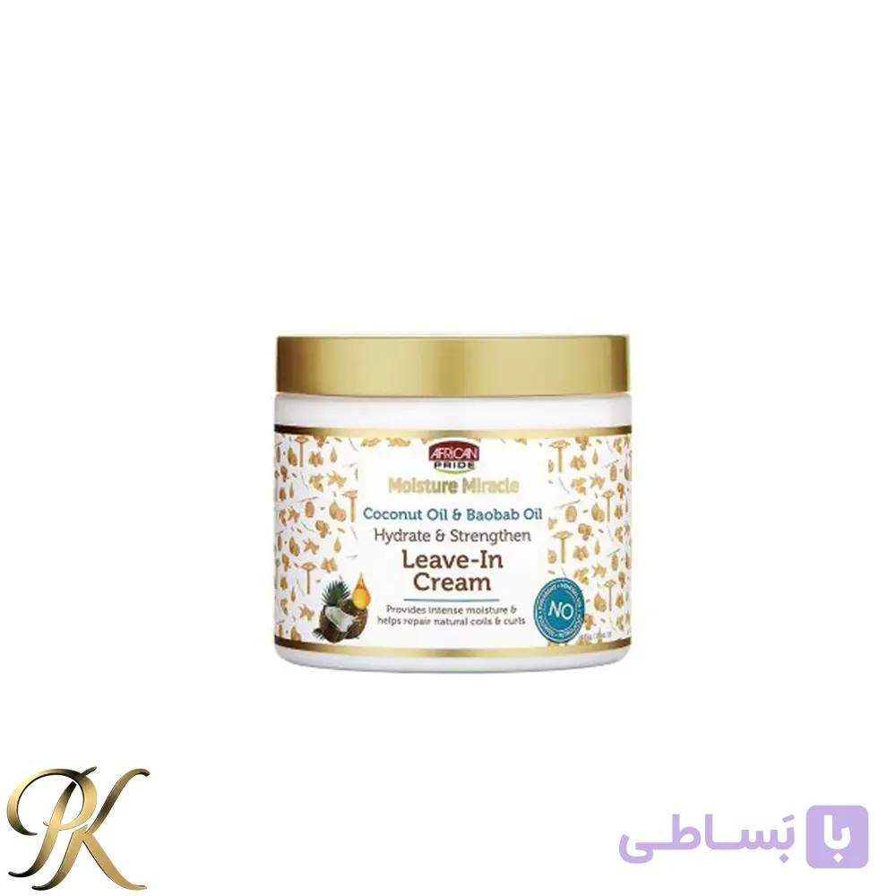 کرم موی آبرسان بدون نیاز به آبکشی آفریکن پراید مدل Moisture Miracle — تصویر 1