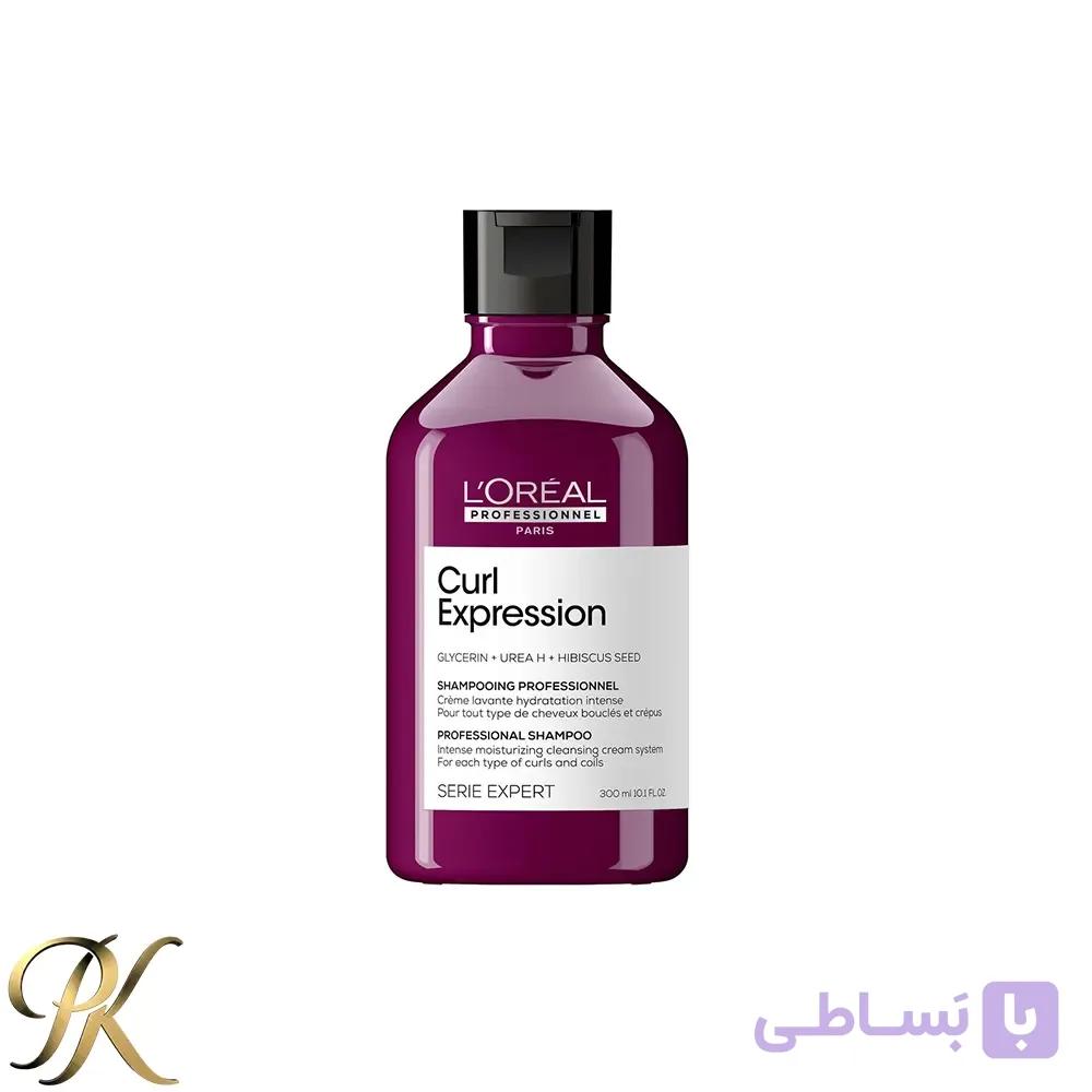 شامپو کرمی مرطوب‌ کننده موی فر لورآل پروفشنال Curl Expression — تصویر 1