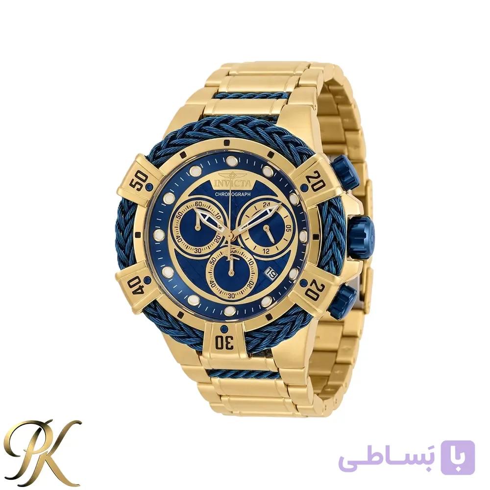 ساعت مچی مردانه اینویکتا (Invicta) – بند استیل زنجیری – موتور ژاپن (کیفیت ممتاز) — تصویر 1