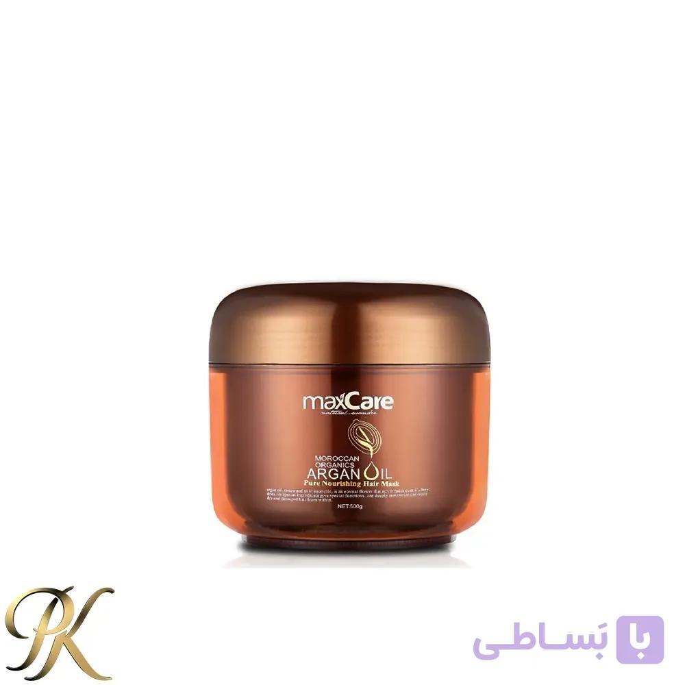 ماسک مو روغن آرگان مکس کر MaxCare مناسب موهای خشک و آسیب‌ دیده — تصویر 1