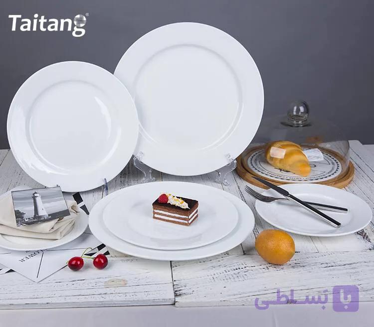 بشقاب چینی تخت کد221