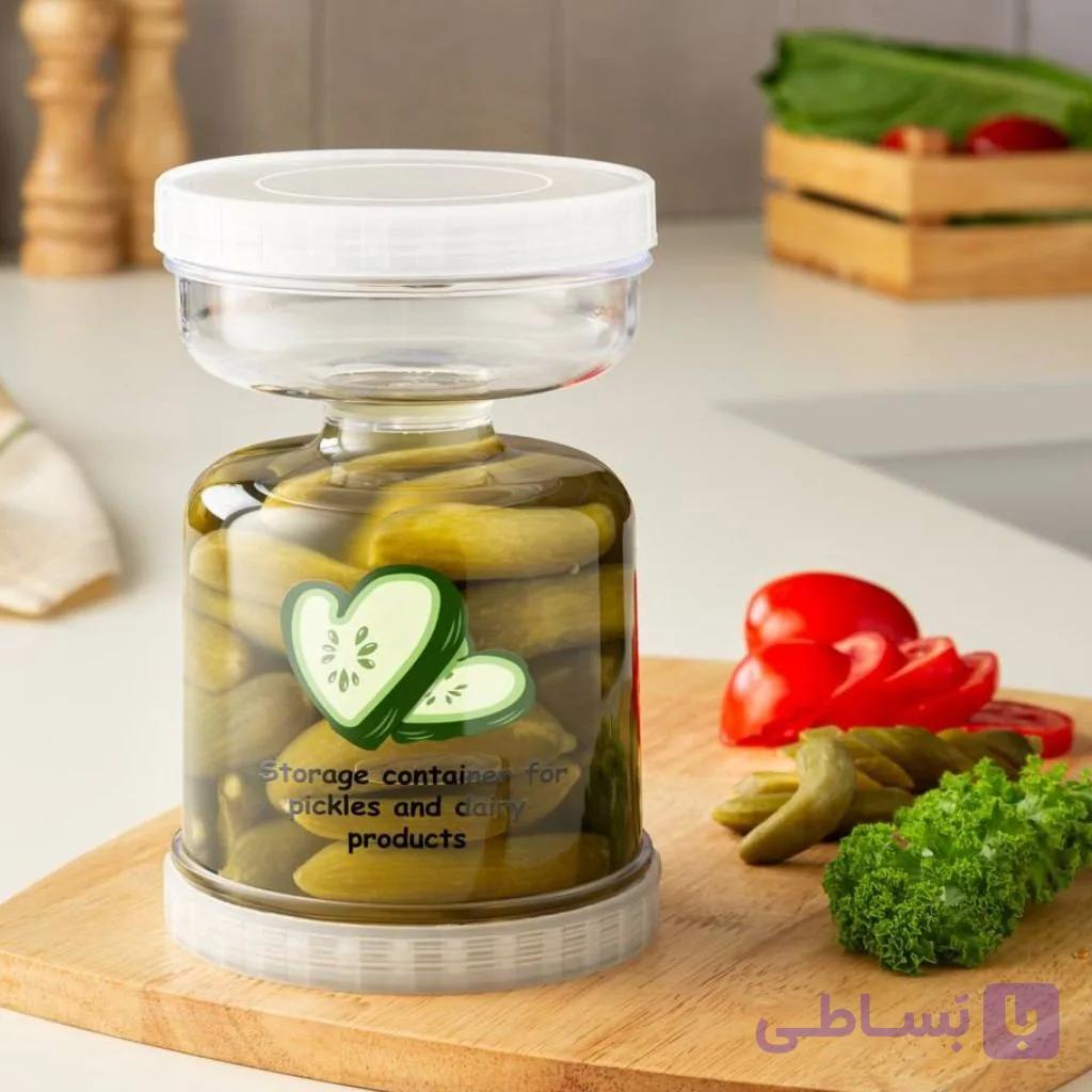 ظرف نگهدارنده خیارشور آکام