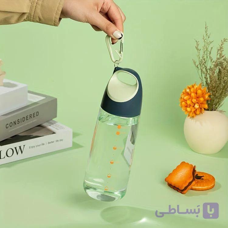 قمقمه ورزشی با اویز کیف 650میل wooben کد1200