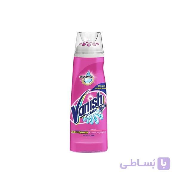 ژل پاک کننده و لکه بر لباس vanish