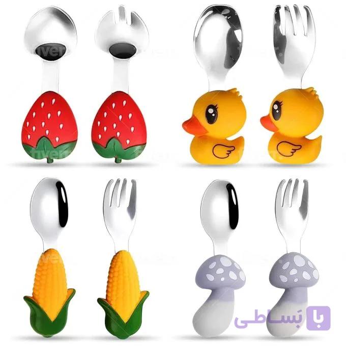 ست قاشق چنگالنوزادی minimini
