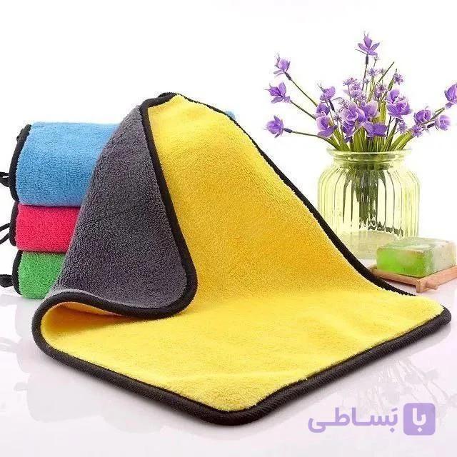 دستمال همه کاره ميکروفايبر دو رو Y59